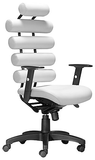 Cushion Roll Unico Home Office Chair White, , large