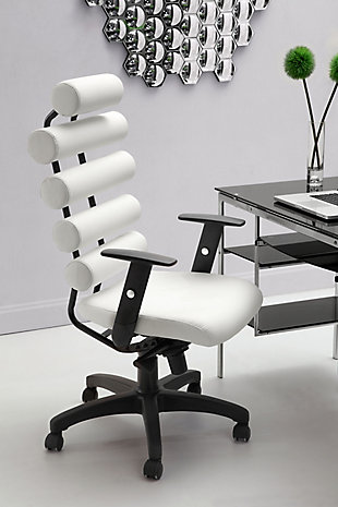 Cushion Roll Unico Home Office Chair White, , rollover