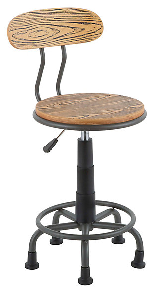 Industrial Swivel Task Chair, , large