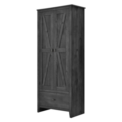Rustic 30" Wide Storage Cabinet, Rustic Gray, large