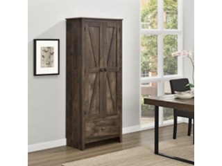 Rustic 30" Wide Storage Cabinet