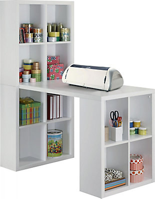 Storage Desk with Cubbies, , rollover
