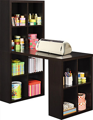 Storage Desk with Cubbies, , rollover
