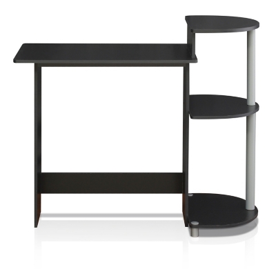 Compact Home Office Desk with Side Storage, , rollover