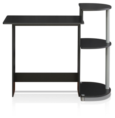 Compact Home Office Desk with Side Storage, , large