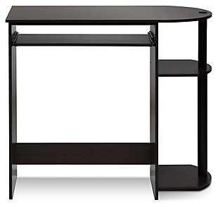 Computer Home Office Desk with Side Storage, , large