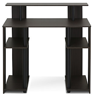 Writing Home Office Desk with Storage, , large
