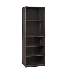 Five Shelf 71" Home Office Bookcase, , rollover