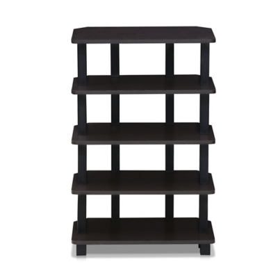 Five Shelf Corner Home Office Bookcase, , rollover