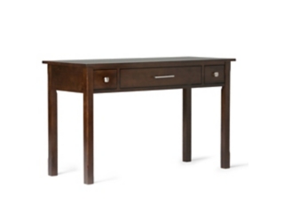 Two Drawer Desk with Pull-Out Keyboard Tray