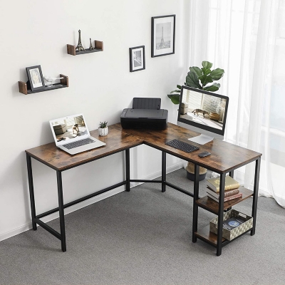 l shaped computer desk