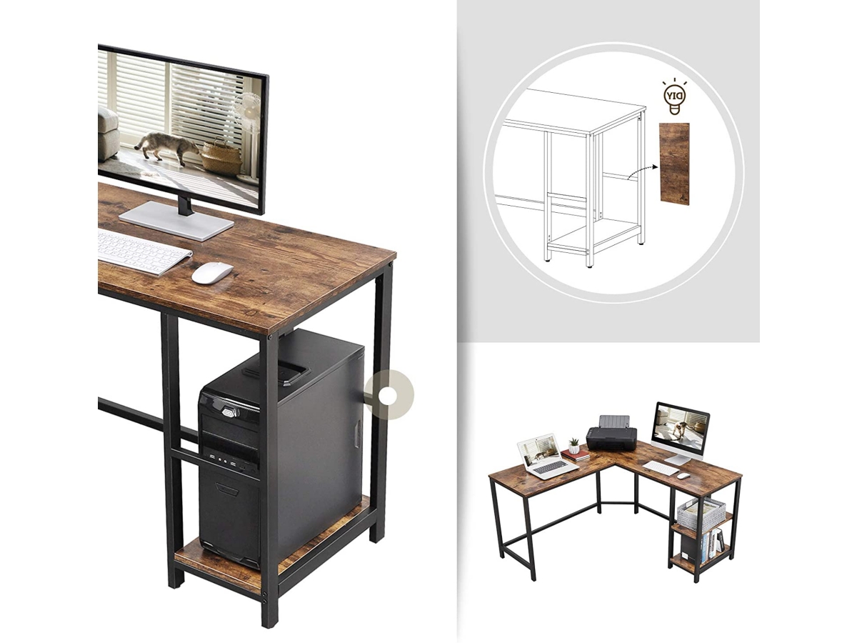 L shaped deals desk ashley furniture