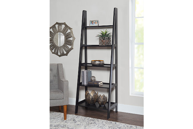 Falan Ladder Bookshelf Ashley, Zipcode Design Ladder Bookcase
