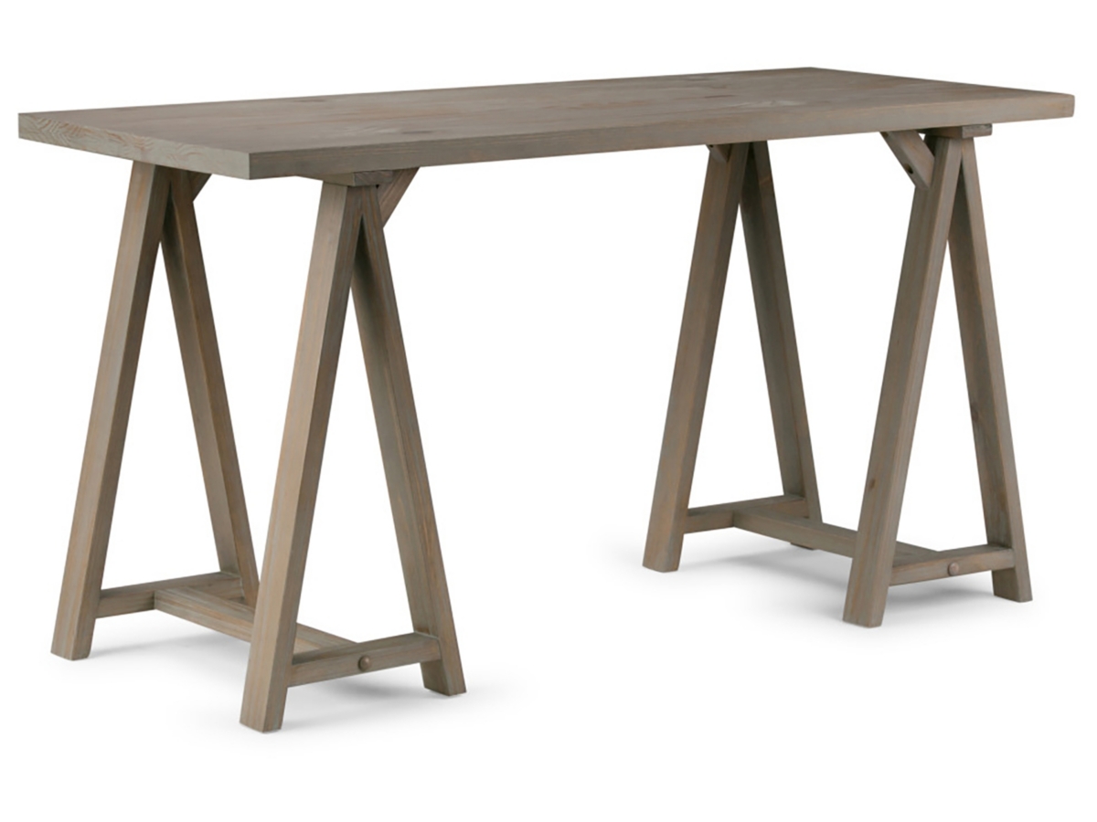 Simpli Home Sawhorse 56" Writing Desk, , large