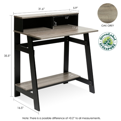 Signature Design by Ashley Horatio Z1610999 Home Office Small Desk with 2  Drawers, A1 Furniture & Mattress