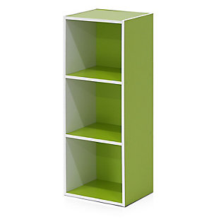Pasir Luder 31.5" 3-Tier Open Shelf Bookcase, , rollover