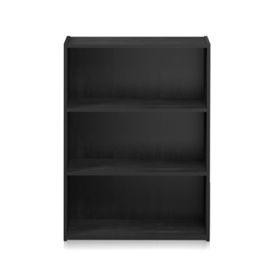 Pasir Pasir 3-Tier Open Shelf, Black, large