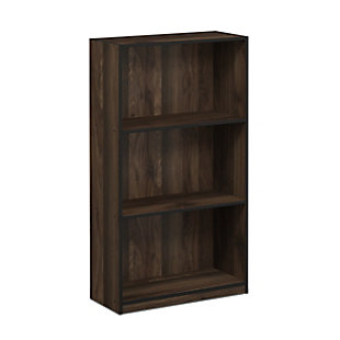 Basic 3-Tier Bookcase Storage Shelves, , large