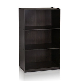 Basic 3-Tier Bookcase Storage Shelves, , large