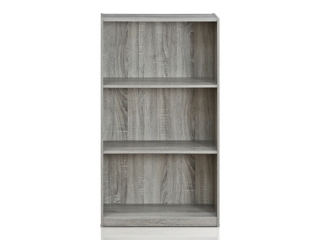 Basic 3-Tier Bookcase Storage Shelves