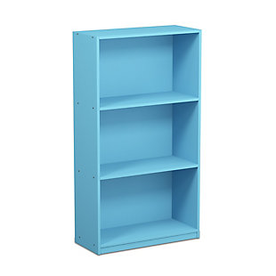 Basic 3-Tier Bookcase Storage Shelves, , rollover