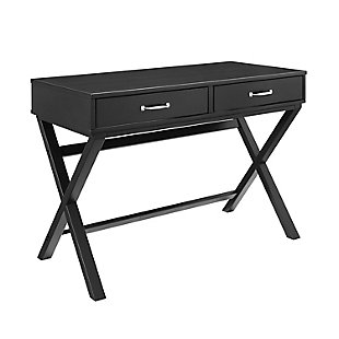 Linon Reese 2-Drawer Desk, , large