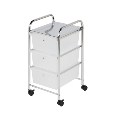 Honey-Can-Do 3-Drawer Rolling Storage Cart, , large