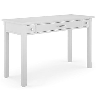 Simpli Home Avalon Solid Wood Contemporary 47" Writing Desk, , large