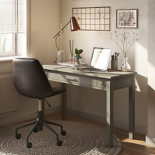 Simpli Home Avalon Solid Wood Contemporary 47" Writing Desk, , rollover