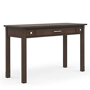 Simpli Home Avalon Solid Wood Contemporary 47" Writing Desk, , large