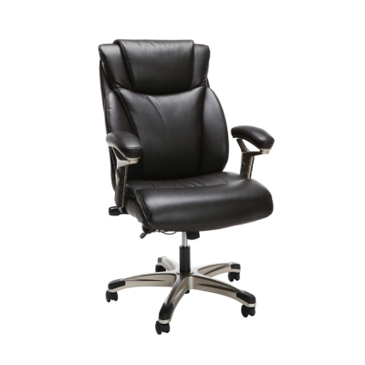 OFM Essentials Series Ergonomic Executive Bonded Leather Office Chair, , large