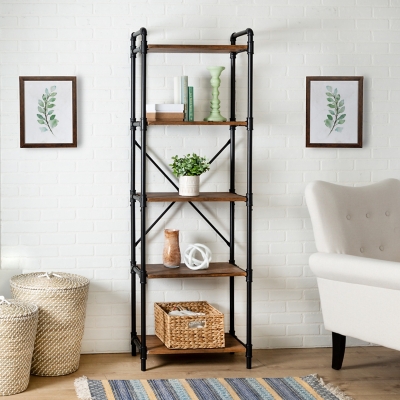 Honey-Can-Do Over-the-Toilet Steel 5-Tier Storage Shelf