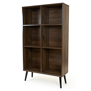 Storage Bookcase with Adjustable Shelving, , large