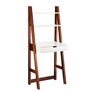 Cora Leaning Desk and Bookcase, , large
