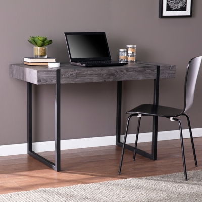 Southern Enterprises Furniture Cressinia Small Space Desk, Black