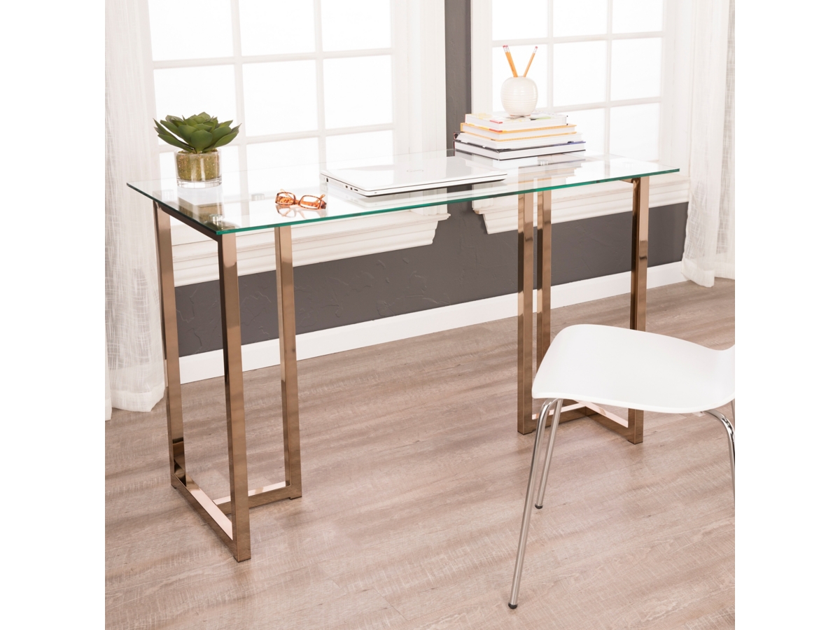 Southern Enterprises Furniture Haxor Writing Desk | Ashley
