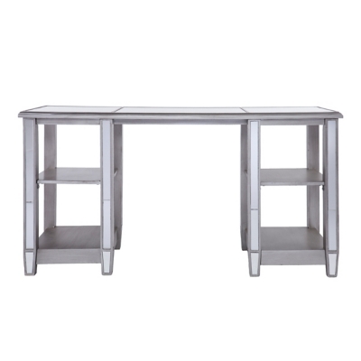 Southern Enterprises Furniture Mysti Mirrored Desk