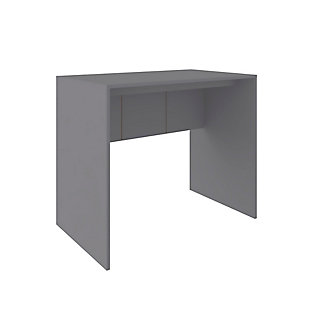 Cornelia 36" Desk, Gray, large