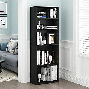 Furinno JAYA Simply Home 5-Shelf Bookcase, , rollover