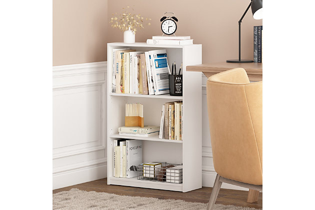 3 Tier Adjustable Shelf Bookcase, How To Make A Bookshelf With Adjustable Shelves