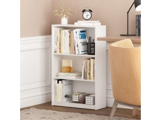 Furinno JAYA Simple Home 3-Tier Adjustable Shelf Bookcase