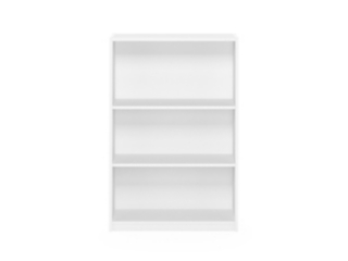 Furinno JAYA Simple Home 3-Tier Adjustable Shelf Bookcase