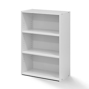 Furinno Wright 3-Shelf Bookcase, , large