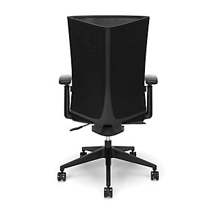 Dress up the boardroom or the corner office, with the trend-right HON Basyx Movement Mesh Back Task Chair. This commercial-grade chair might become the trophy chair of the office due to its attractive, fashion-forward mesh back exoskeleton design that promotes air circulation. This chair has ergonomic substance in the form of adjustable lumbar support and multi-functional arms. The desk chair also features weight-activated tilt control which makes intuitive auto adjustments and is coupled with seat slide functionality which adjusts the seat depth for users of varying heights, not that you'll be sharing this chair. Assembly is quick and easy, taking no more than 20 minutes and one person. The durable premium 60mm casters are built to withstand your busy workweek and beyond. This computer chair has full BIFMA certification which means you are investing in a product that meets strict standards for performance. This office chair features a 250 lb weight capacity and is backed by the HON Basyx Limited 5-Year Warranty.Attractive, trend-right chair design | Breathable Mesh back | Multi-functional chair arms | Adjustable lumbar support | Easy, quick assembly | HON Basyx Limited 5-Year Warranty