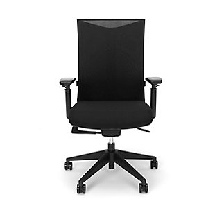 Dress up the boardroom or the corner office, with the trend-right HON Basyx Movement Mesh Back Task Chair. This commercial-grade chair might become the trophy chair of the office due to its attractive, fashion-forward mesh back exoskeleton design that promotes air circulation. This chair has ergonomic substance in the form of adjustable lumbar support and multi-functional arms. The desk chair also features weight-activated tilt control which makes intuitive auto adjustments and is coupled with seat slide functionality which adjusts the seat depth for users of varying heights, not that you'll be sharing this chair. Assembly is quick and easy, ta no more than 20 minutes and one person. The durable premium 60mm casters are built to withstand your busy workweek and beyond. This computer chair has BIFMA certification which means you are investing in a product that meets strict standards for performance. This office chair features a 250 lb weight capacity and is backed by the HON Basyx Limited 5-Year Warranty.Attractive, trend-right chair design | Breathable Mesh back | Multi-functional chair arms | Adjustable lumbar support | Easy, quick assembly | HON Basyx Limited 5-Year Warranty