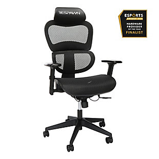 RESPAWN Specter Mesh Ergonomic Gaming Chair, Black, large