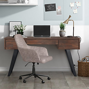 Simpli Home Lowry 60" Desk, , rollover