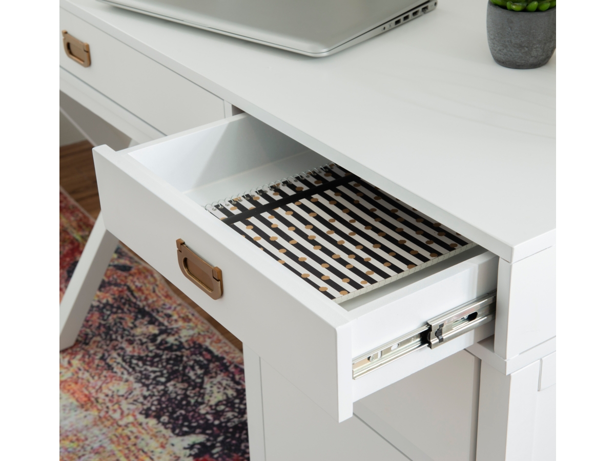 Drawer - ellie さま　ご購入用です Linon Paige Side Storage Desk | Ashley