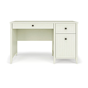 OFM Quarters and Craft High Tide Collection Home Office 47" Computer Desk, in Weathered White, , large