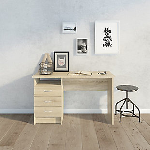 Whitman Desk with 3 Drawers, , rollover